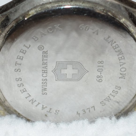 Swiss Charter Two-Tone SS Swiss Made Quartz Watch main image 10